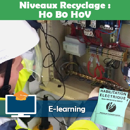 Formation H0 B0 H0v recyclage - e-learning